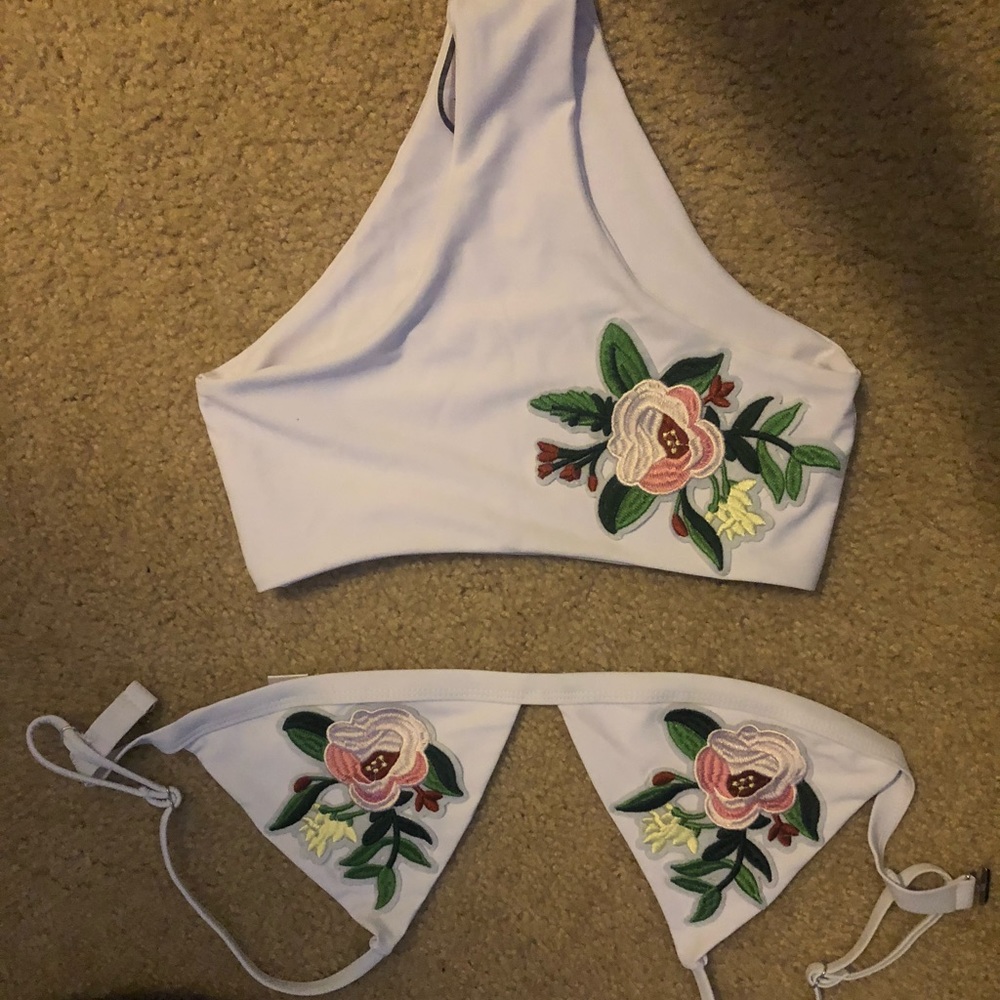 White Swimsuit Size S